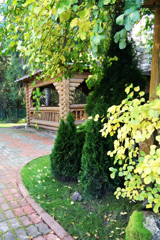 Вид на беседку