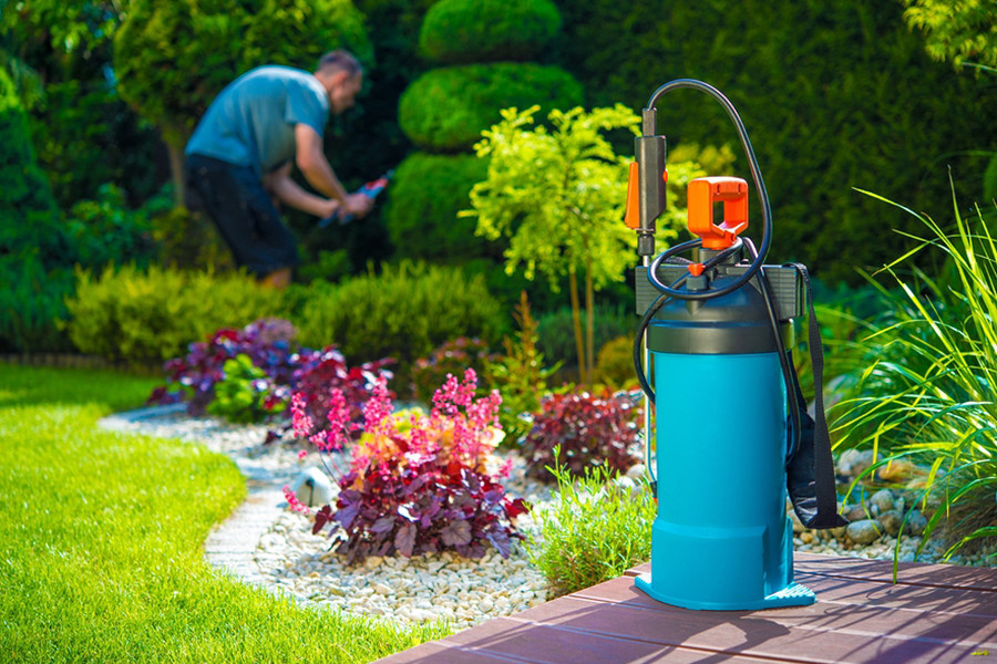 Обработка сада от болезней и вредителей. Борьба с сорняками.