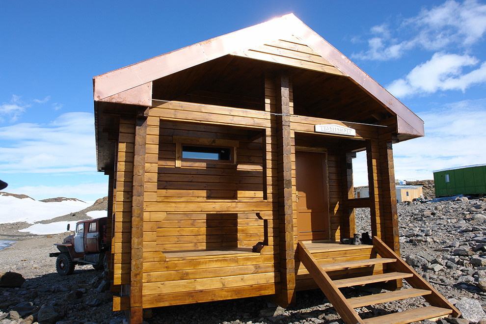 Баня в Антарктиде