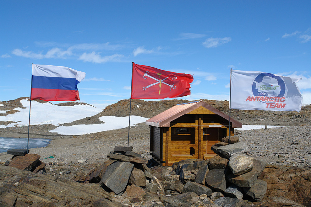 Обложка проекта: Баня в Антарктиде