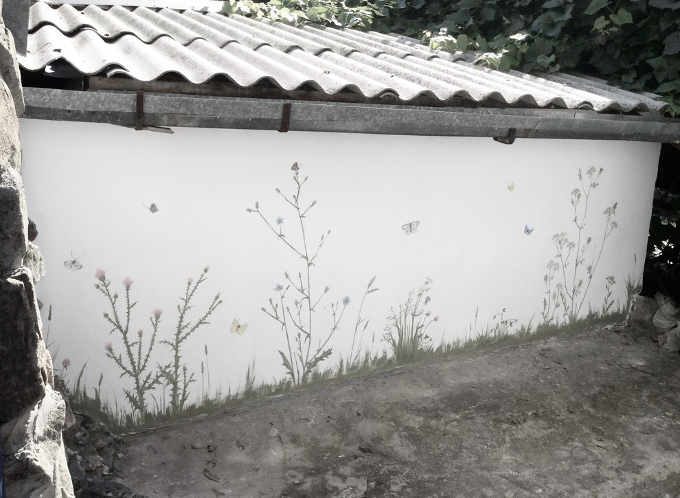 Обложка проекта: Бабочки и травки