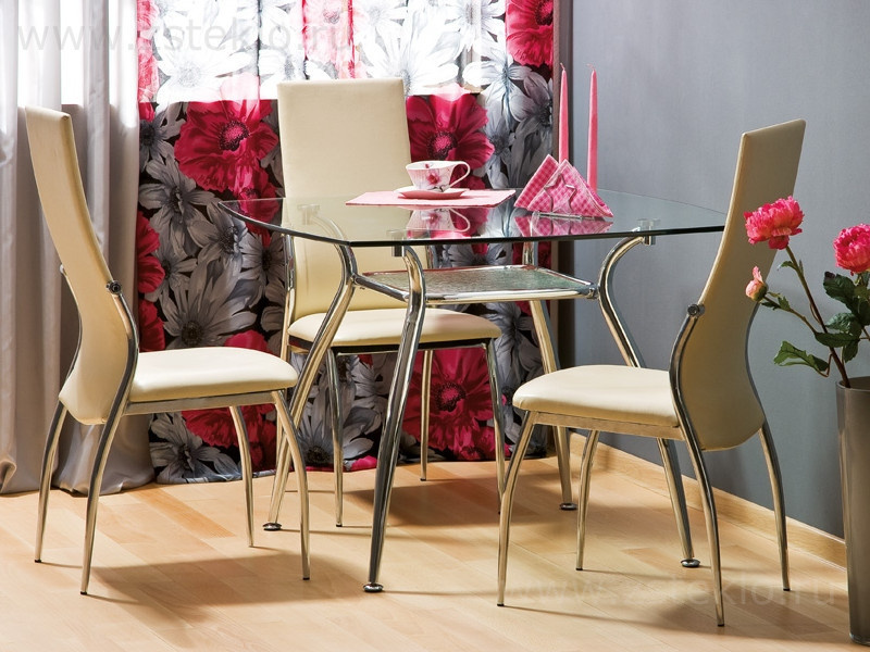 Стеклянные столы