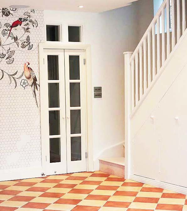 Дом  реконструкция и дизайн  базового этажа