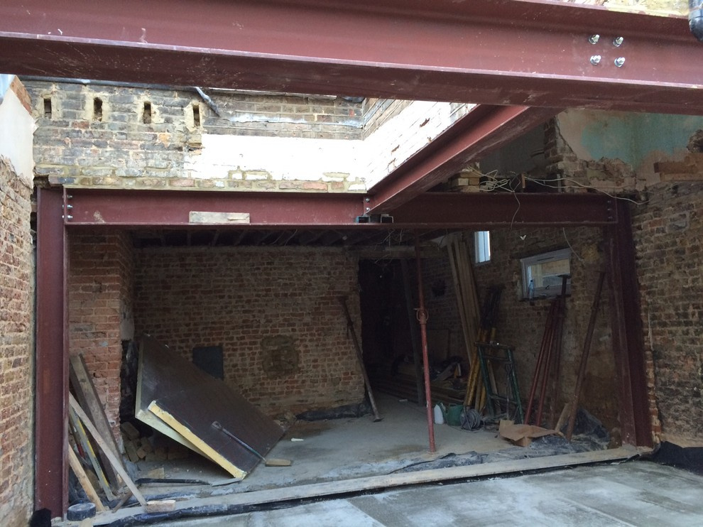 Дом  реконструкция базового этажа