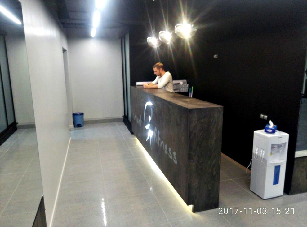 Ресепшн для спортзала
