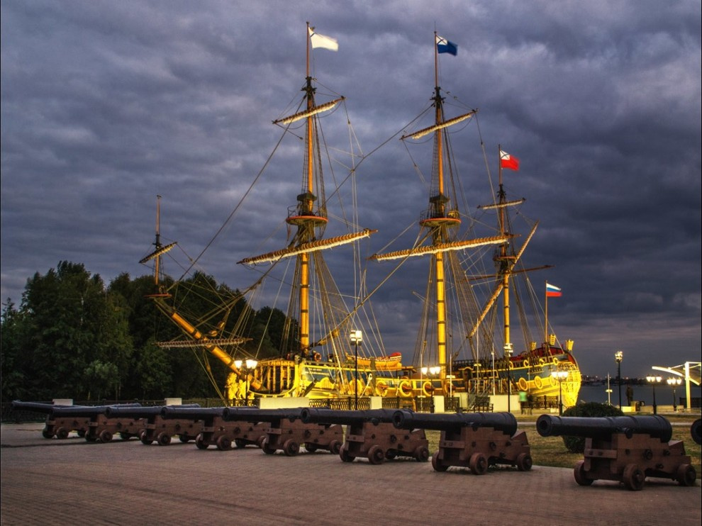 Обложка проекта: Корабль-музей "Гото Предестинация"