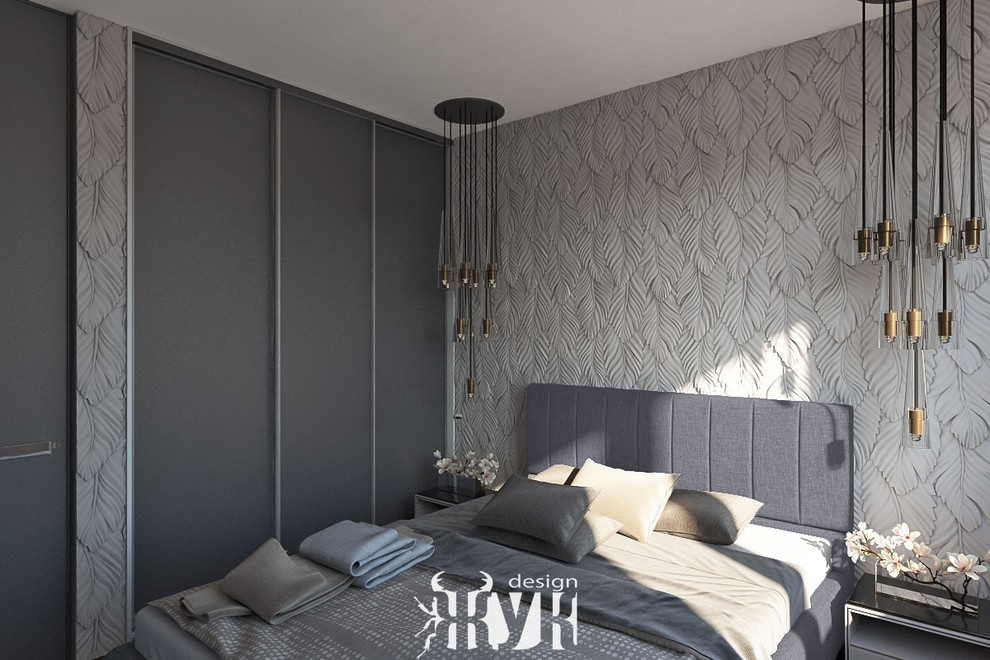 Дизайн интерьера однокомнатной квартиры в современном стиле