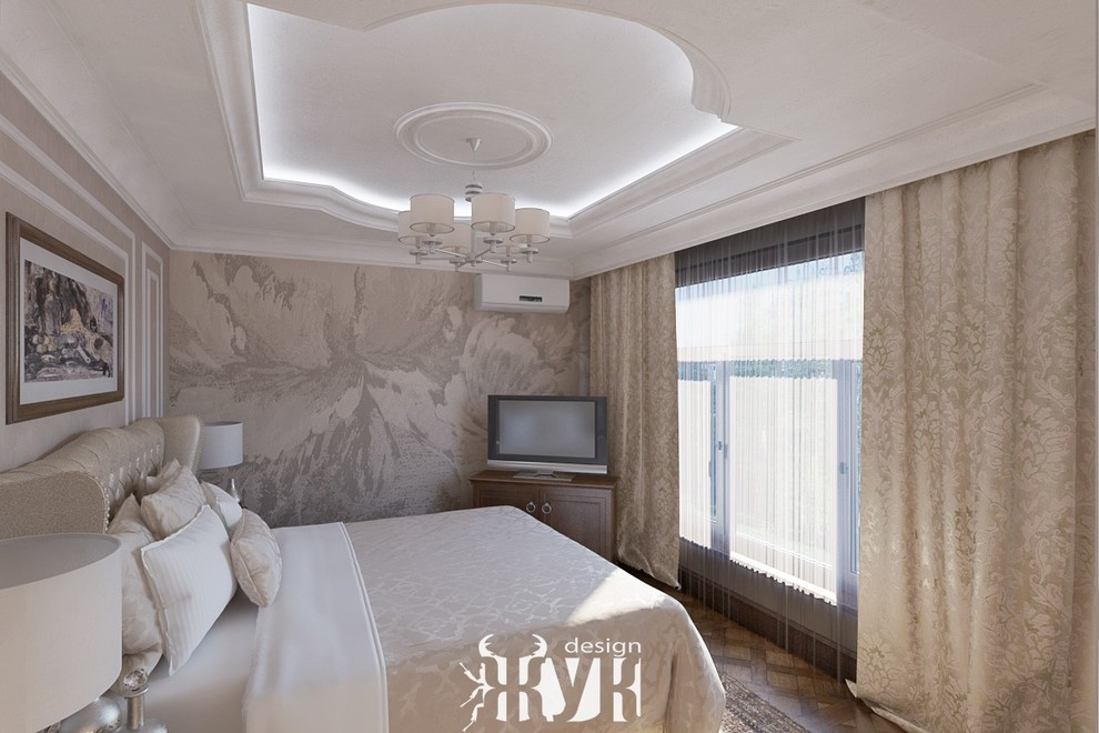 Дизайн интерьера загородного дома в современной классике