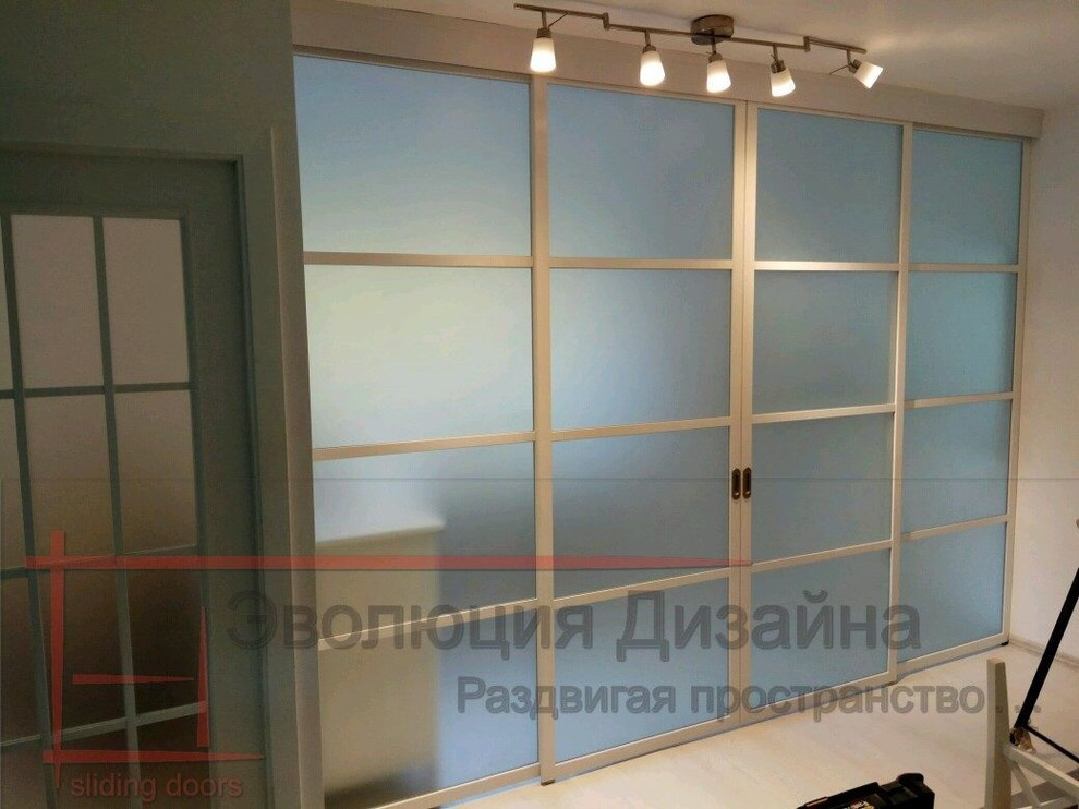 Классическая раздвижная перегородка