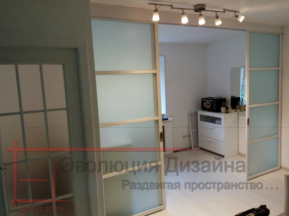 Классическая раздвижная перегородка