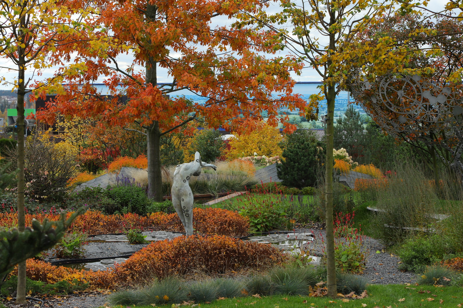 Обложка проекта: Парк Garden Park осенью