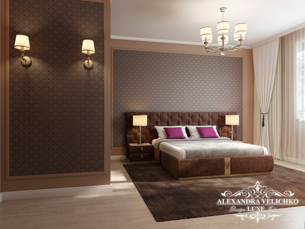 DesigneLuxeInterior Величко Александра дизайн интерьера спальни Донской Олимп