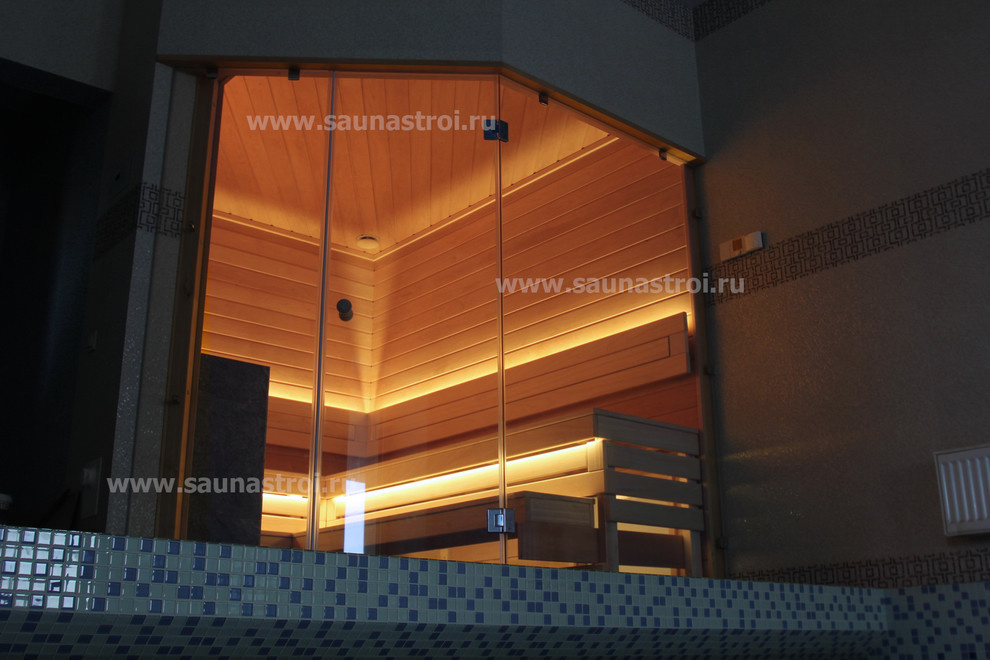 Отделка сауны - "Окно в Европу"