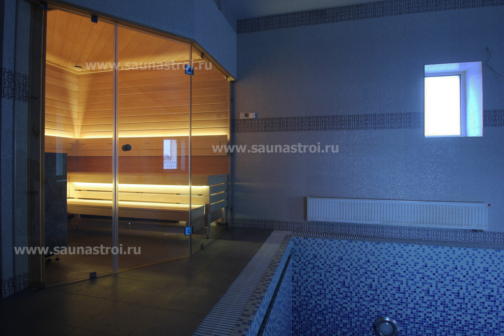 Отделка сауны - "Окно в Европу"