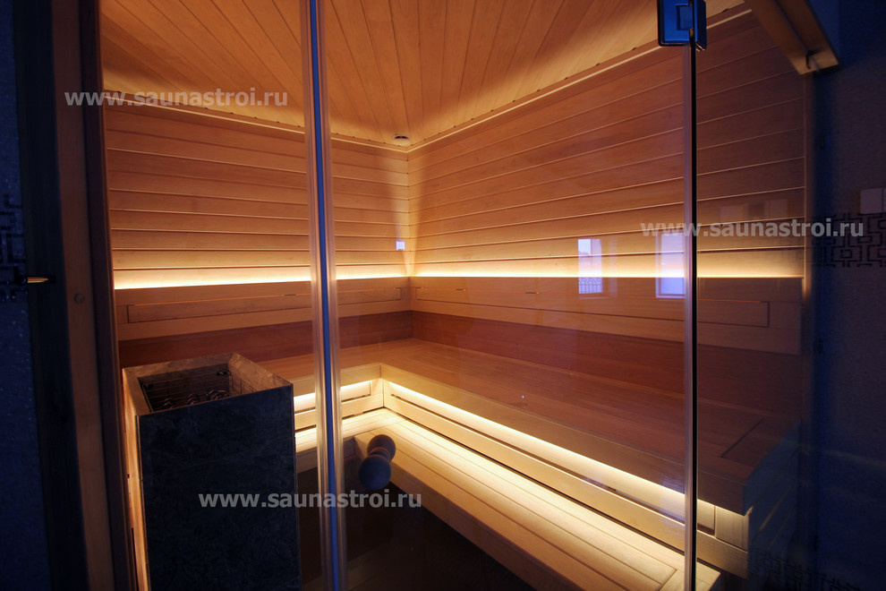 Отделка сауны - "Окно в Европу"