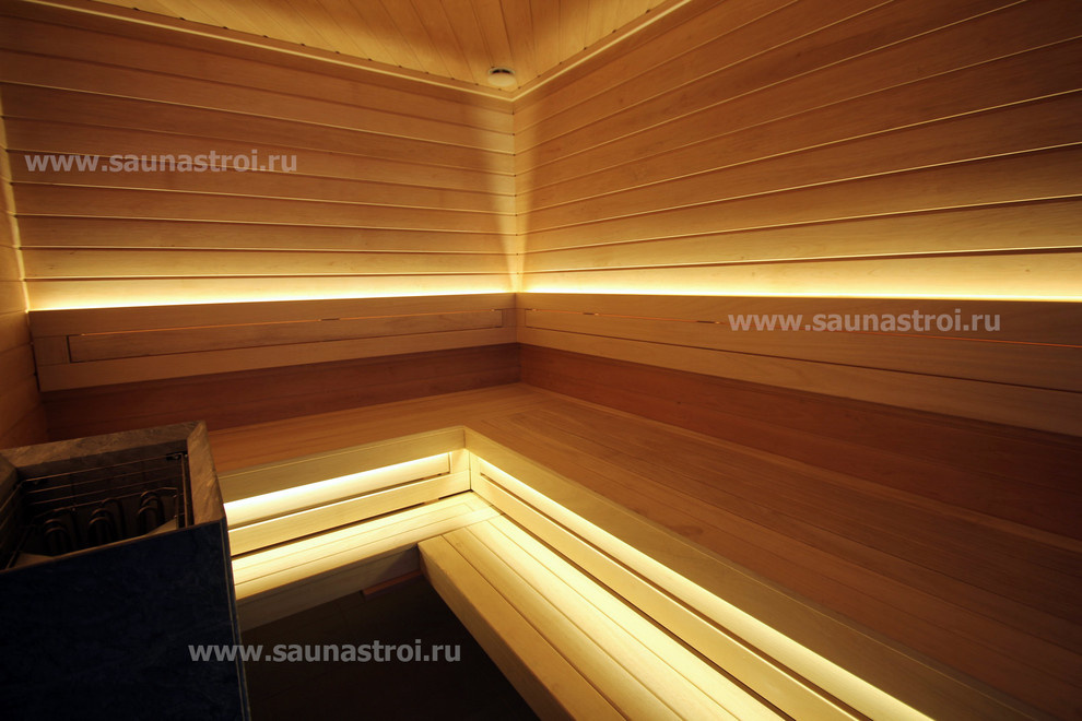 Отделка сауны - "Окно в Европу"