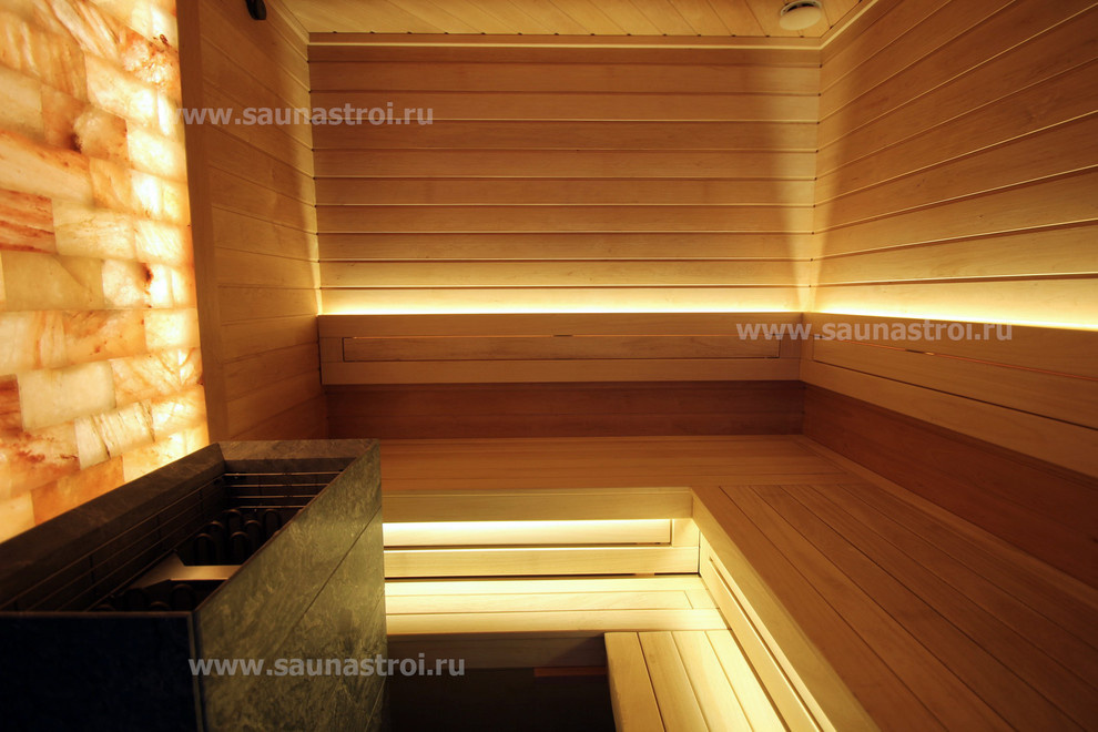 Отделка сауны - "Окно в Европу"