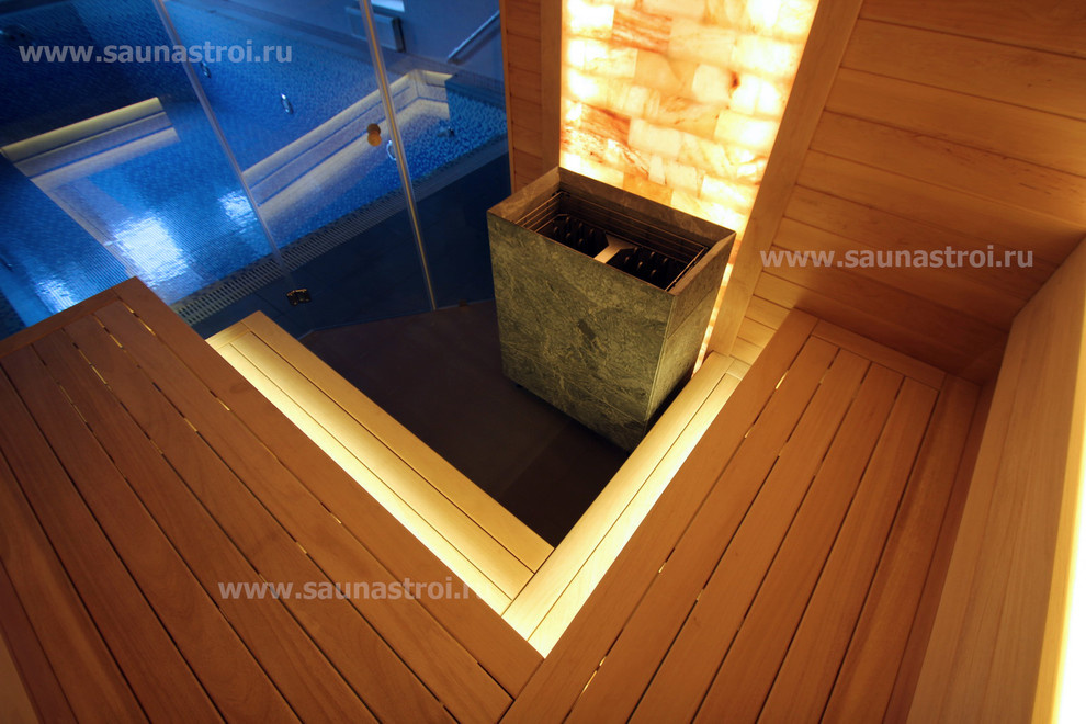 Отделка сауны - "Окно в Европу"