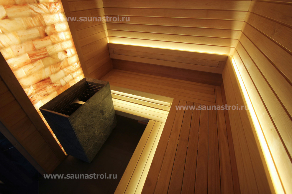 Отделка сауны - "Окно в Европу"