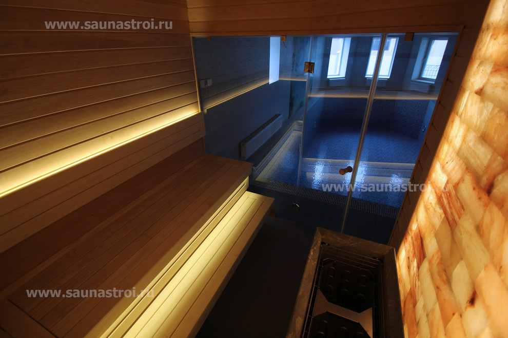 Отделка сауны - "Окно в Европу"
