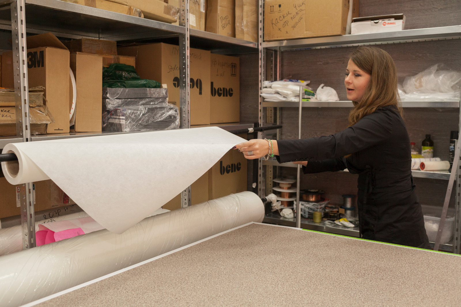Съёмка для HOUZZ. Портрет: в мастерской Paper Design