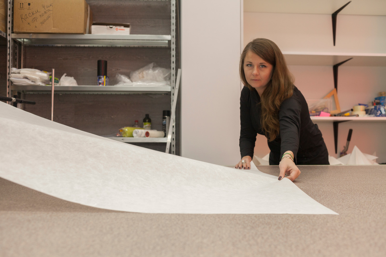 Съёмка для HOUZZ. Портрет: в мастерской Paper Design