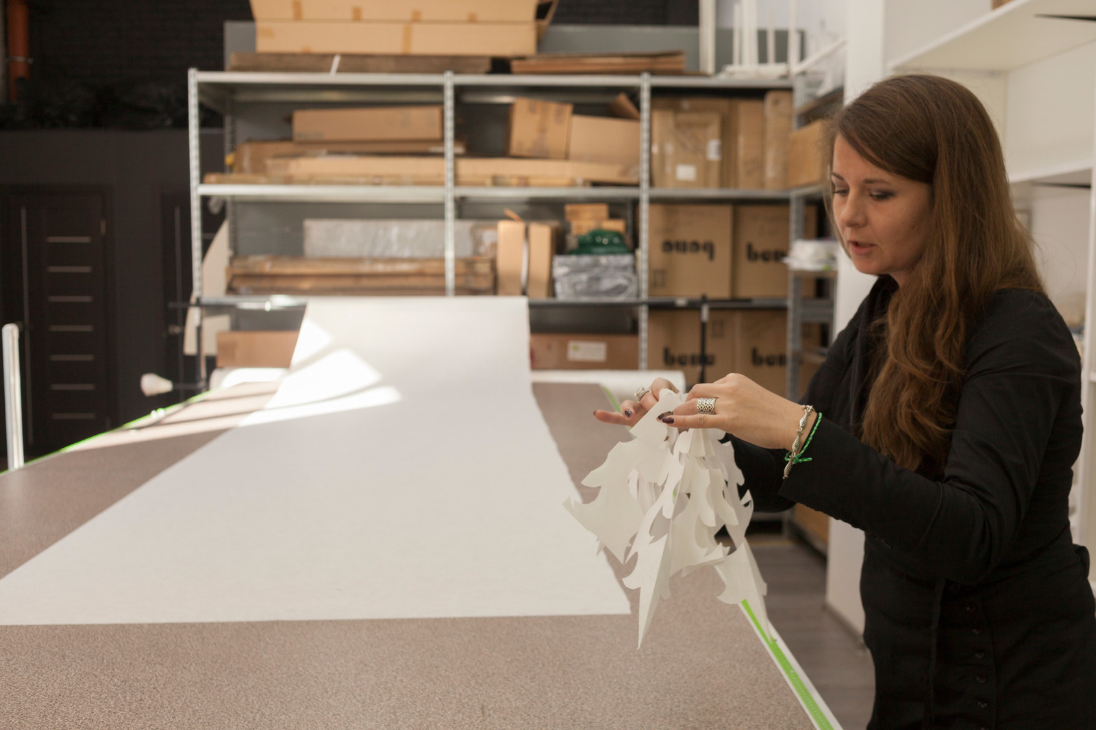 Съёмка для HOUZZ. Портрет: в мастерской Paper Design