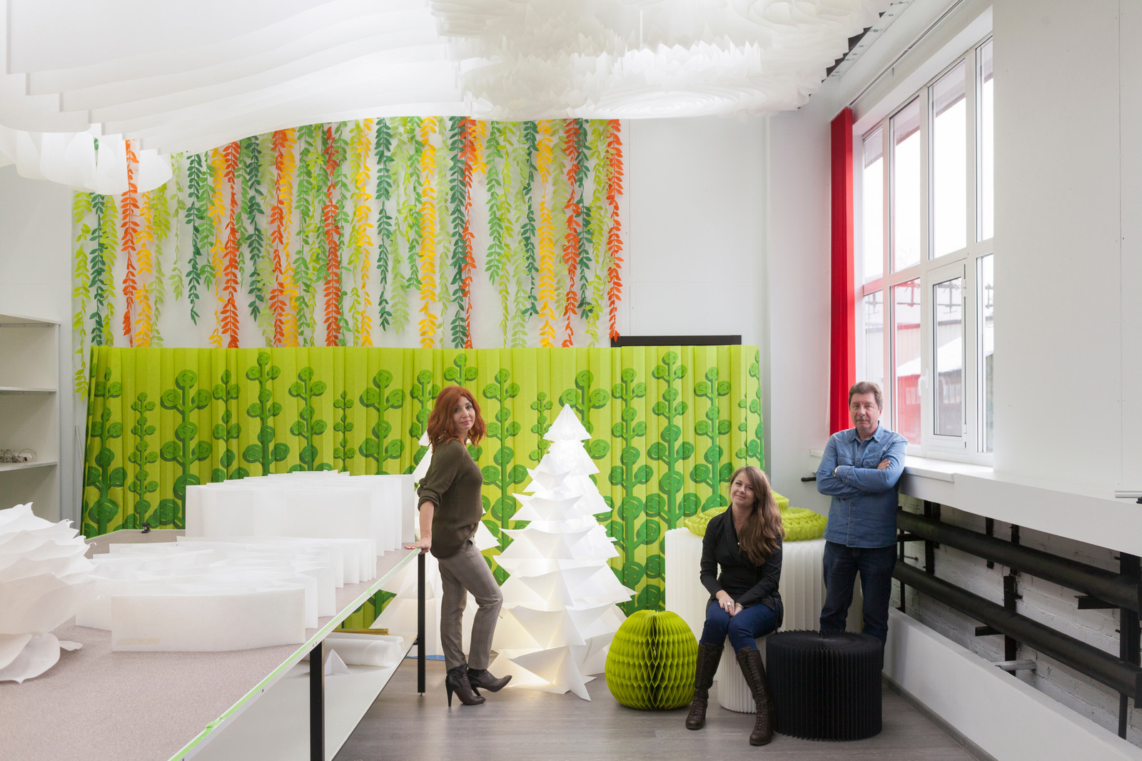Съёмка для HOUZZ. Портрет: в мастерской Paper Design