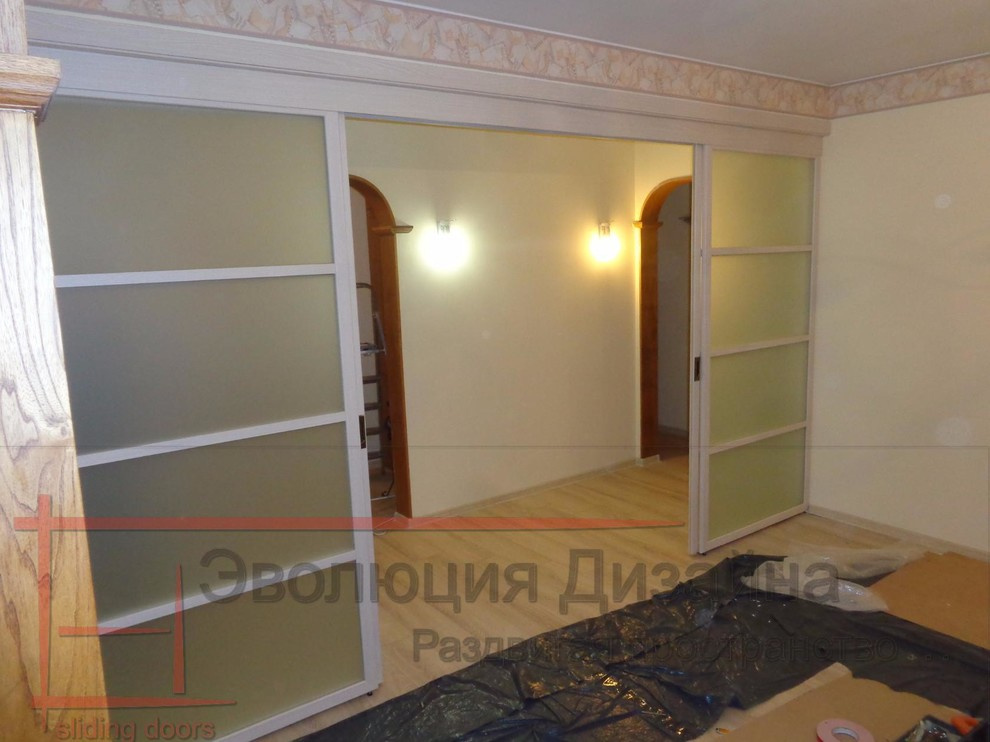 Обложка проекта: Раздвижная перегородка в гостиную