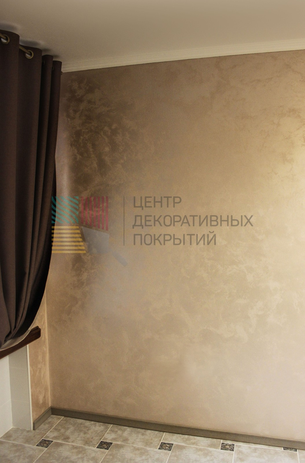Кухня с эффектом "Перламутровые вихри"