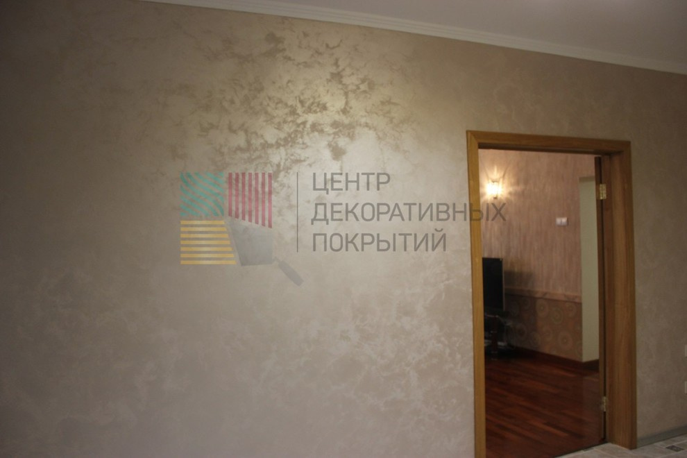 Кухня с эффектом "Перламутровые вихри"