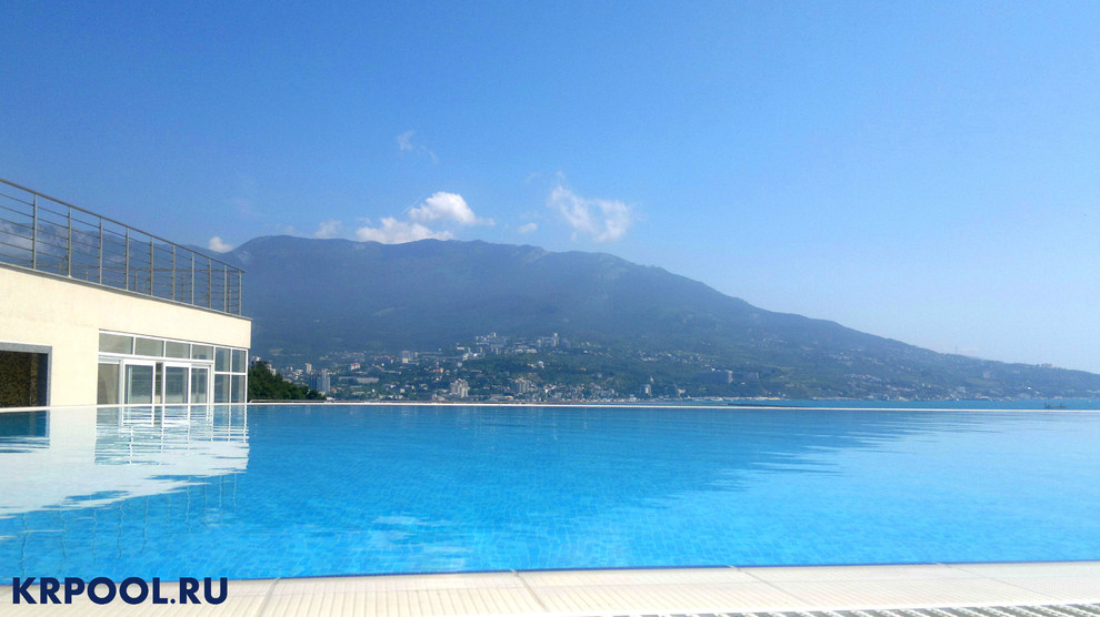 Обложка проекта: Бассейн на крыше СПА отеля "Ливадийский"