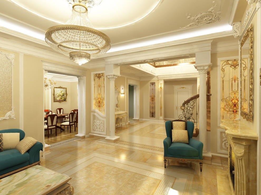 Дизайн-проект интерьеров коттеджа