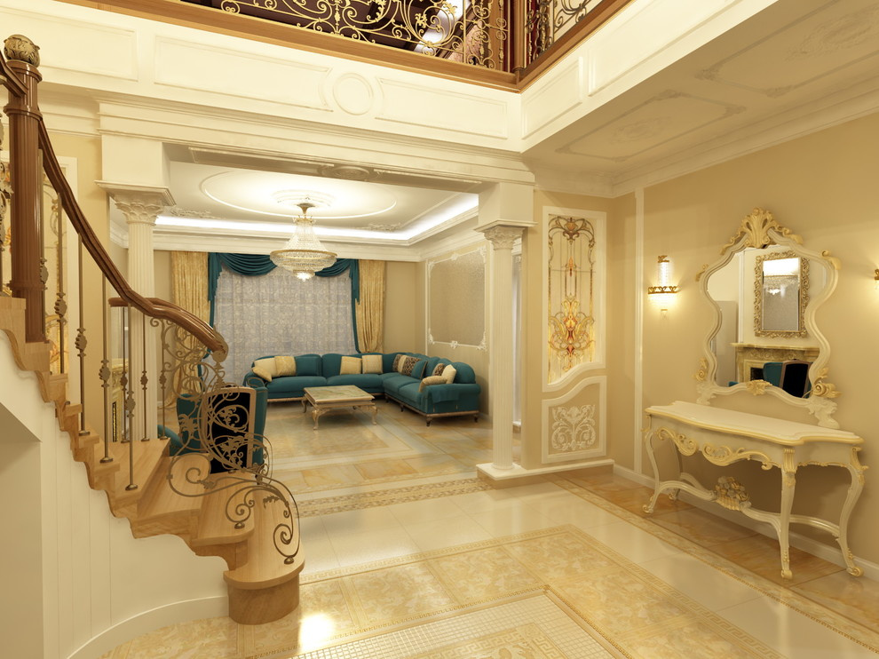 Дизайн-проект интерьеров коттеджа