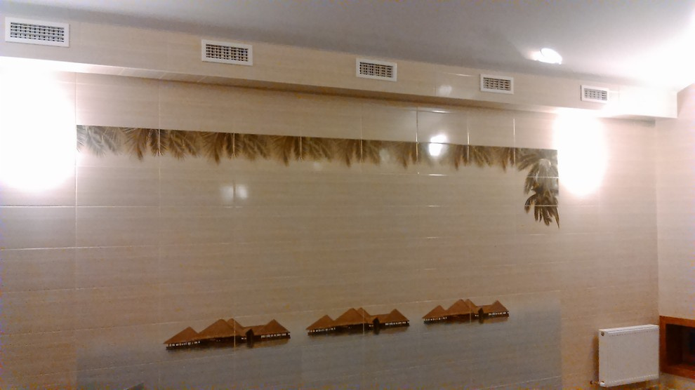 Система вентиляции в частном бассейне