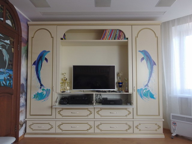 Домашний кинотеатр в детской комнате