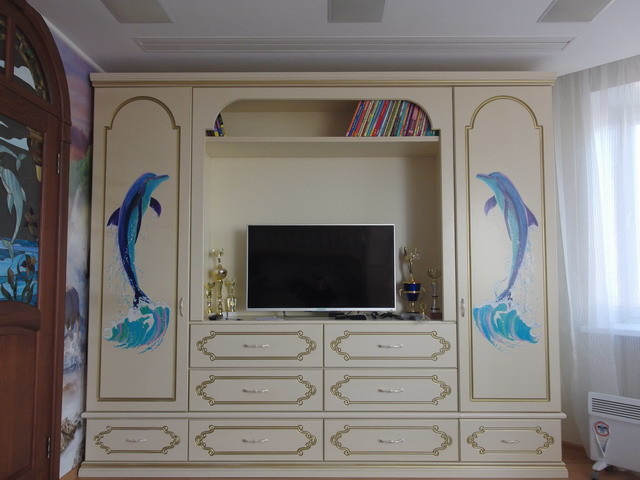 Обложка проекта: Домашний кинотеатр в детской комнате