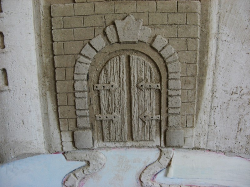 Роспись на стене "Сказочный замок."