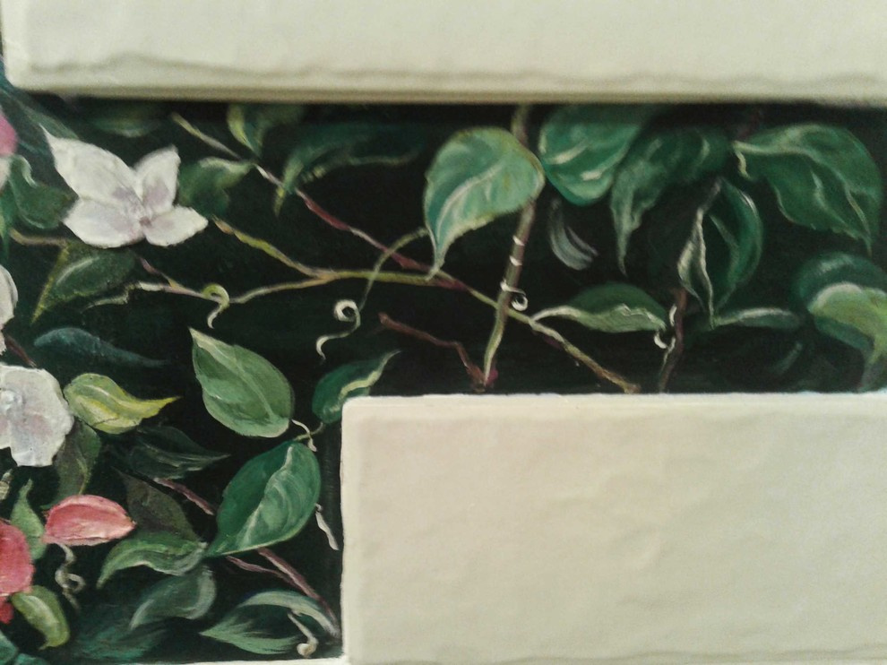 Роспись на стене "Прованс"