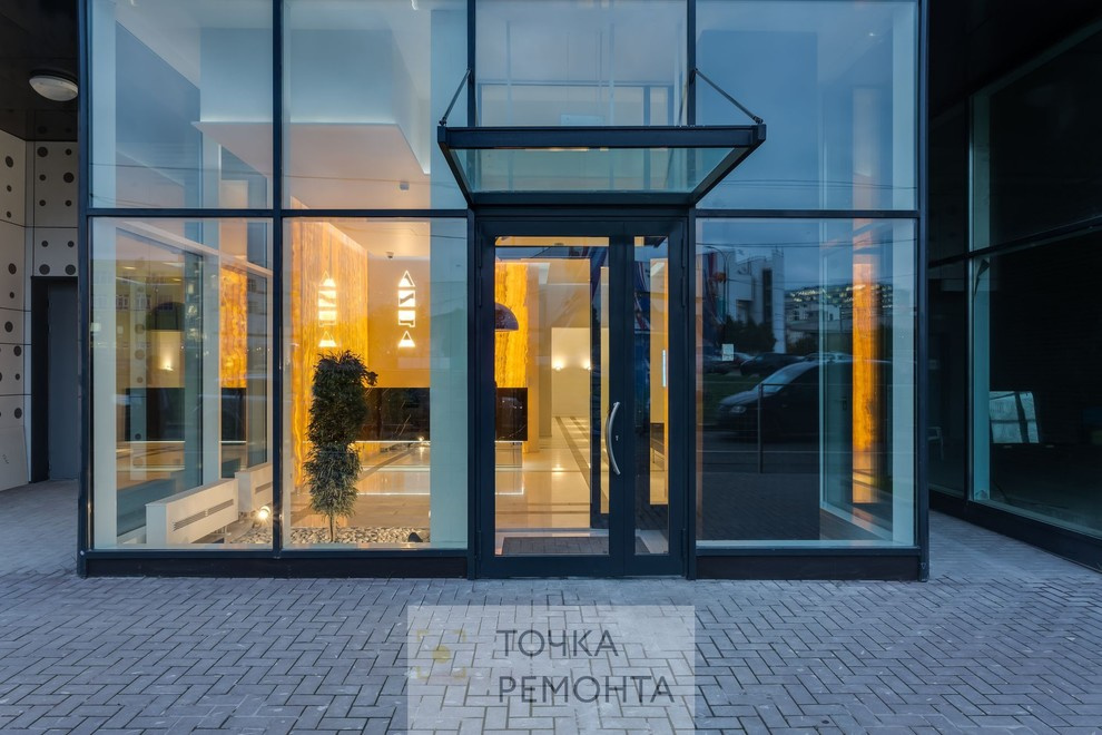 Отделка элитного входного вестибюля