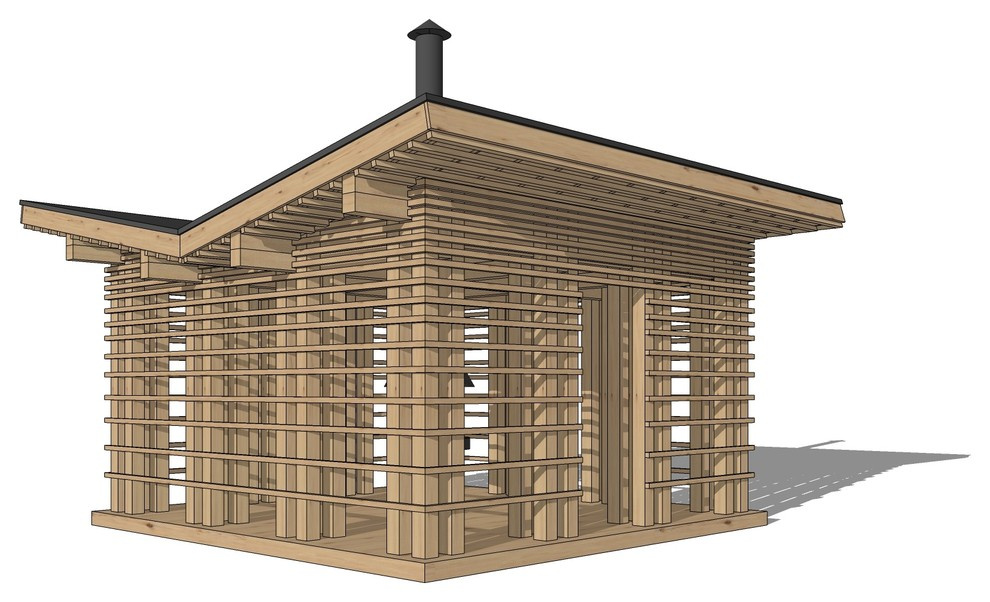 Павилион для барбекю