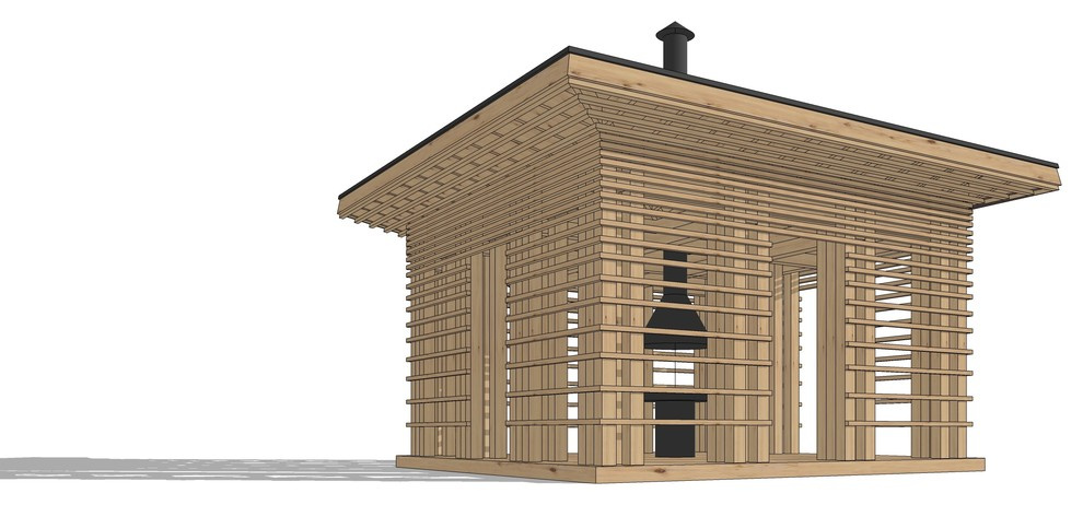 Павилион для барбекю