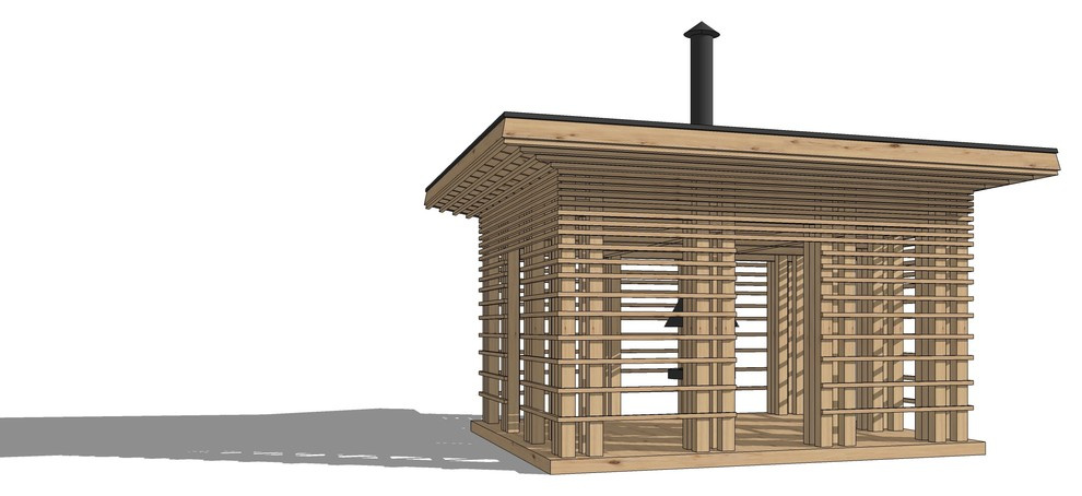 Павилион для барбекю