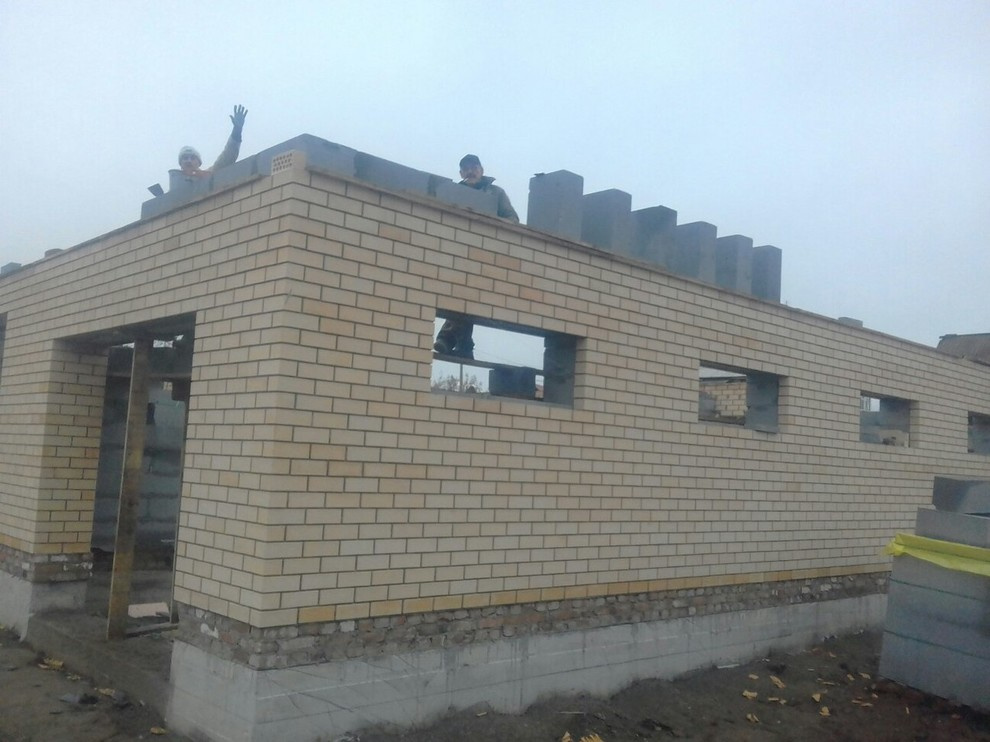 Обложка проекта: Возведение стен дома