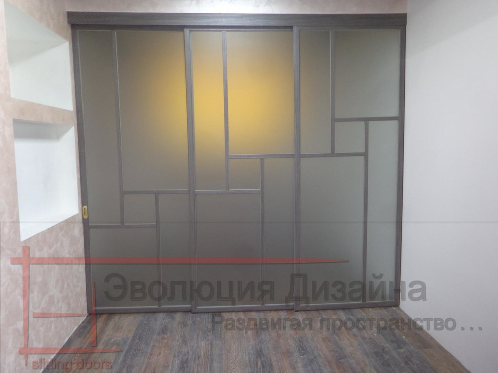 Межкомнатная телескопическая (каскадная) перегородка в Рязани.