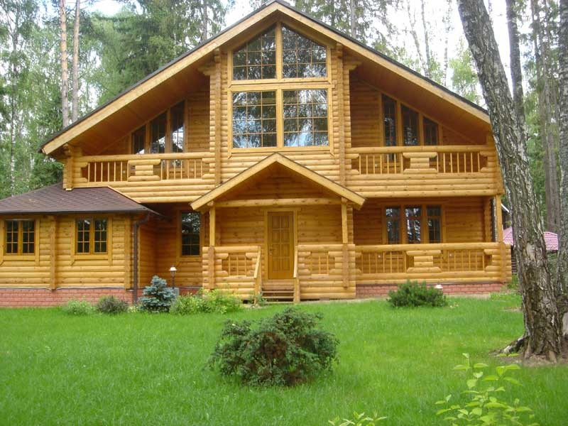 Сруб дома