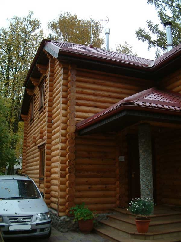 Сруб дома