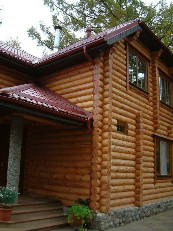 Сруб дома