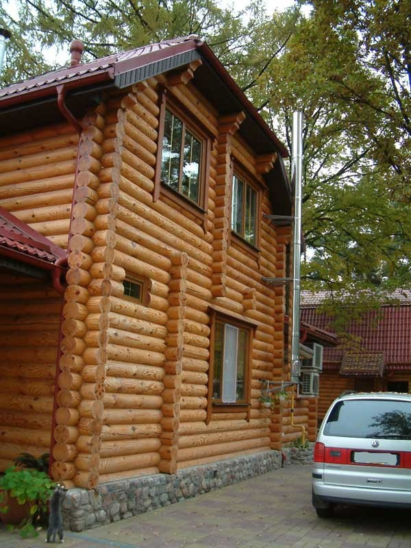 Сруб дома
