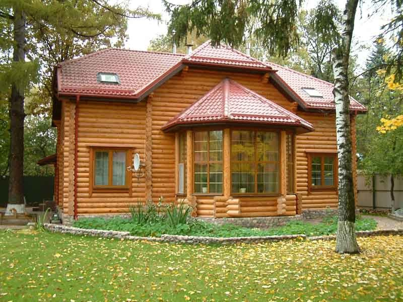 Сруб дома